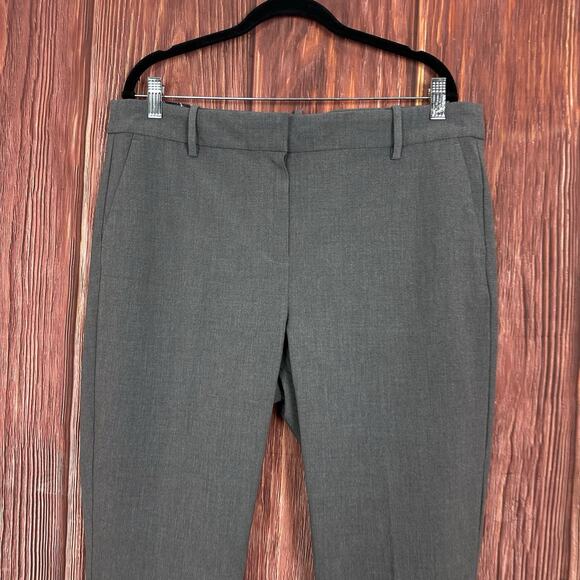 J. Crew Ruby Crop Pant Gray Size 14 NWT Dress Pant Work Ankle - Picture 5 of 7